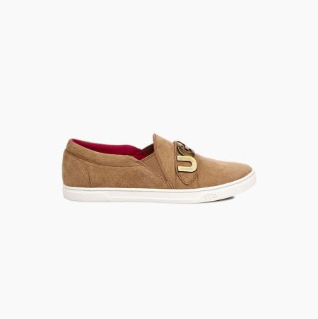 UGG Kitlyn Charm Brown Sneakers for Women (SRPF01937)